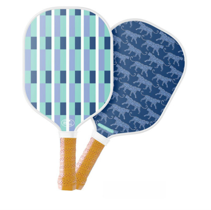 Custom Monogram Pickleball Paddle - Maxi/leopard by Clairebella